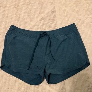Prana Dark Teal Athletic Shorts